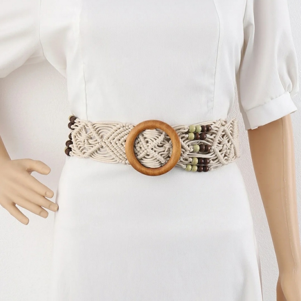 Vintage Bohemian Woven Belt